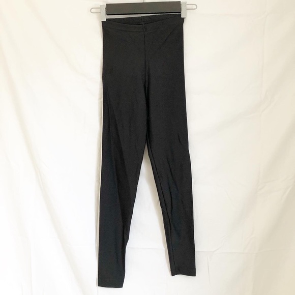American Apparel Pants - American Apparel black tights with a slight sheen